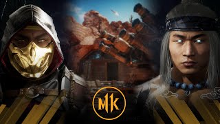 Mortal Kombat 11  Scorpion Vs Liu Kang Very Hard [upl. by Witcher]