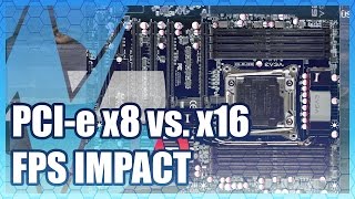 PCIe 30 x8 vs x16 Does It Impact GPU Performance [upl. by Vernita]