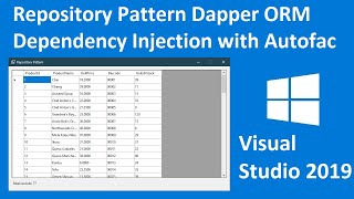 C Tutorial  Repository Pattern C Dependency Injection with Autofac  FoxLearn [upl. by Yelra577]