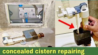 How to repair concealed cistern leakage [upl. by Madeleine]