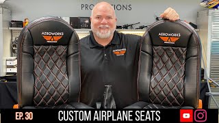 Ep 30  Custom Aircraft Seats  Zenith Super Duty Aircraft Build [upl. by Arraet]