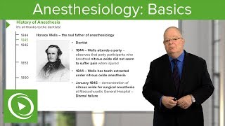 Anesthesiology Basics – Anesthesiology  Lecturio [upl. by Elo637]