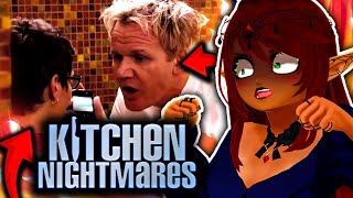 RESTAURANT OWNER REACTS TO KITCHEN NIGHTMARES Down City [upl. by Eugenle]