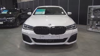 BMW 530e xDrive Touring Alpine White 3 Car 2022 Exterior and Interior [upl. by Notyard]