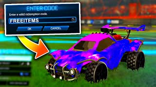 ALL METHODS To Get FREE ITEMS In Rocket League 2021 [upl. by Xella]