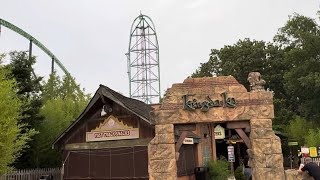 Kingda Ka offride footage 2024 no copyright [upl. by Ellehcam]