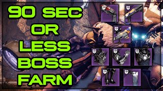 FASTEST Grasp of Avarice Final Boss Farm  Destiny 2 [upl. by Jan]