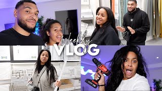 WEEKLY VLOG  DECO TRAVAUX ET EMBROUILLES [upl. by Notnyw]