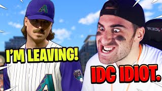 This pitcher DEMANDED a TRADE after the game MLB The Show 21 [upl. by Enimrej]