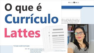 O que é Currículo Lattes  Revista Científica Multidisciplinar Núcleo do Conhecimento [upl. by Blayne]