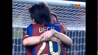 FC Barcelona  Getafe CF 2007 All Goals 52 [upl. by Silecara889]