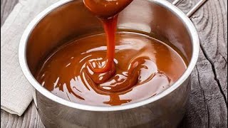 Dry caramel method I Easy way to make caramel sauce [upl. by Stelle]