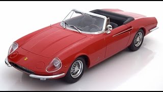 Modelissimo KKScale Ferrari 365 California Spyder red [upl. by Ap]