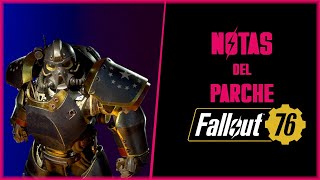 Fallout 76  Notas del Parche  Nueva Temporada [upl. by Walburga]