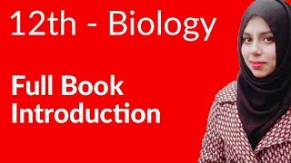 2nd Year Biology  12th Class Biology Full Book Introduction  FSc Biology Book 2 [upl. by Atteiluj281]