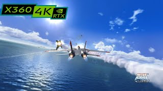 After Burner Climax  RTX 3080  XBOX 360 emulator XENIA PC [upl. by Enaasiali]