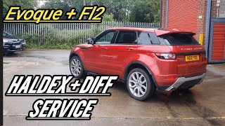 Haldex  Diff Service Range Rover Evoque  Land Rover Freelander 2 TD4 SD4 [upl. by Papert]