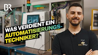 Gutes Gehalt als Automatisierungstechniker Das verdient man im Job I Lohnt sich das  BR [upl. by Ayanal]