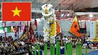 2014 INTERNATIONAL LION DANCE COMPETITION  Việt Nam múa lân mua lan [upl. by Tabatha]