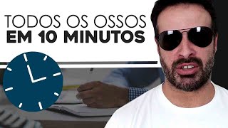 APRENDA TODOS OS OSSOS DO CORPO EM 10 MINUTOS [upl. by Bland]