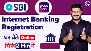 SBI Internet Banking Registration  Online SBI Net Banking Activation [upl. by Lebazej]