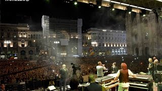 Nomadi  Io Vagabondo Live Performance in Piazza Duomo Milano [upl. by Eardna]