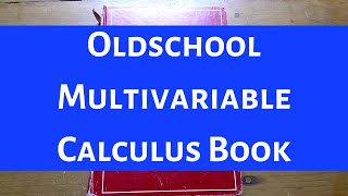 Older Multivariable Calculus Book Calculus of Several Variables by Serge Lang [upl. by Rexfourd]