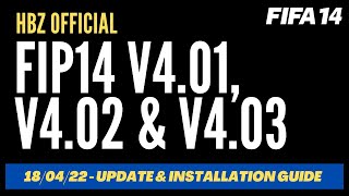 FIP14v401 v402 amp v403 UPDATE  FIFA INFINITY  HBZ OFFICIAL [upl. by Alvera]