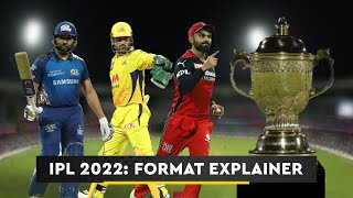 IPL 2022 Explainer 10 Teams 4 Venues MI amp CSK lead 2 groups [upl. by Erena307]