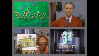 PTV Park Program Break 1996 WOSU [upl. by Atteloj654]