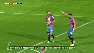 Incredibile al Massimino il Catania si butta via vince il Giugliano [upl. by Clarence]