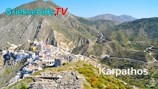 Eiland Karpathos  De Grieke Gids [upl. by Lennod712]