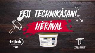 Falfestési tippek – Fess Technikásan Hérával [upl. by Eadahc]