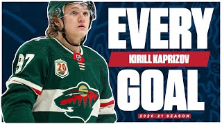 Every Kirill Kaprizov Goal From The 202021 NHL Season [upl. by Timmy165]