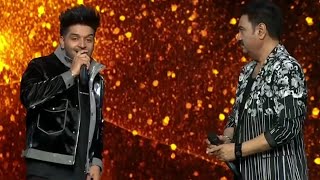 Guru Randhawa  Yeh dil aashiqana Lagdi Lahore di live singing with Kumar sanu  Indian idol [upl. by Melac]