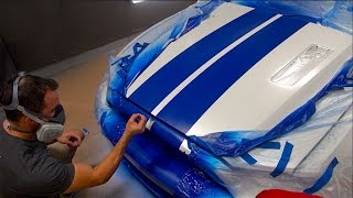 How to Spray Racing Stripes with Plasti Dip [upl. by Abbotsun]