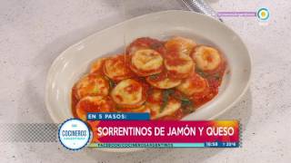 Sorrentinos de jamón y queso en Cocineros Argentinos 2 de 2 [upl. by Lynad]