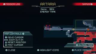 Metroid Dread Artaria Speed Boost Energy Tank Puzzle [upl. by Nordgren161]