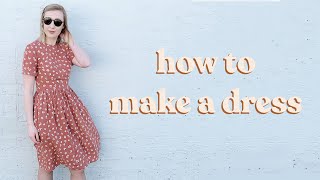 How To Make The Perfect Dress  Free Pattern [upl. by Nickie]