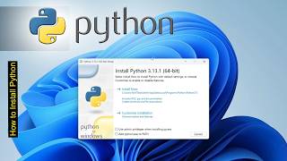 How to Install Python 3131 on Windows 11 2025 [upl. by Oatis611]