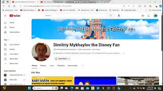 Happy 18th birthday to Dimitriy Mykhaylov the Disney Fan [upl. by Valera]