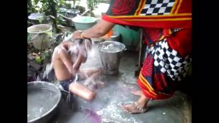 MOTHER BATHING CHILD  Short Film 2016  Yes Foundation [upl. by Aitercal]