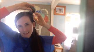 Removing Lice and Nits from my own head [upl. by Tiga]