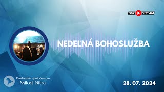 Nedeľná bohoslužba [upl. by Jemima]