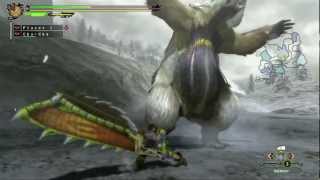 Monster Hunter 3 Ultimate  Lagombi Gameplay Wii U [upl. by Titus274]