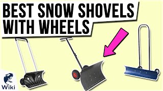 8 Best Snow Shovels With Wheels 2021 [upl. by Nahtanod]