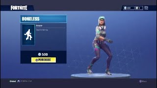 BONELESS 1 HOUR FORTNITE DANCEEMOTE [upl. by Namialus]