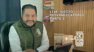 LIVE Continuación juicio reivindicatorio [upl. by Lanod]