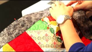 Finishing A Quilt Part 3 How to Add Binding To Your Quilt  Anita Goodesign [upl. by Hillhouse]