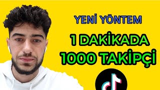 TİKTOK TAKİPÇİ HİLESİ  1 DAKİKADA 1000 TAKİPÇİ Tiktok Takipçi Hilesi [upl. by Alick]